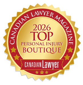 Top Personal Injury Boutique 2026 Award Badge
