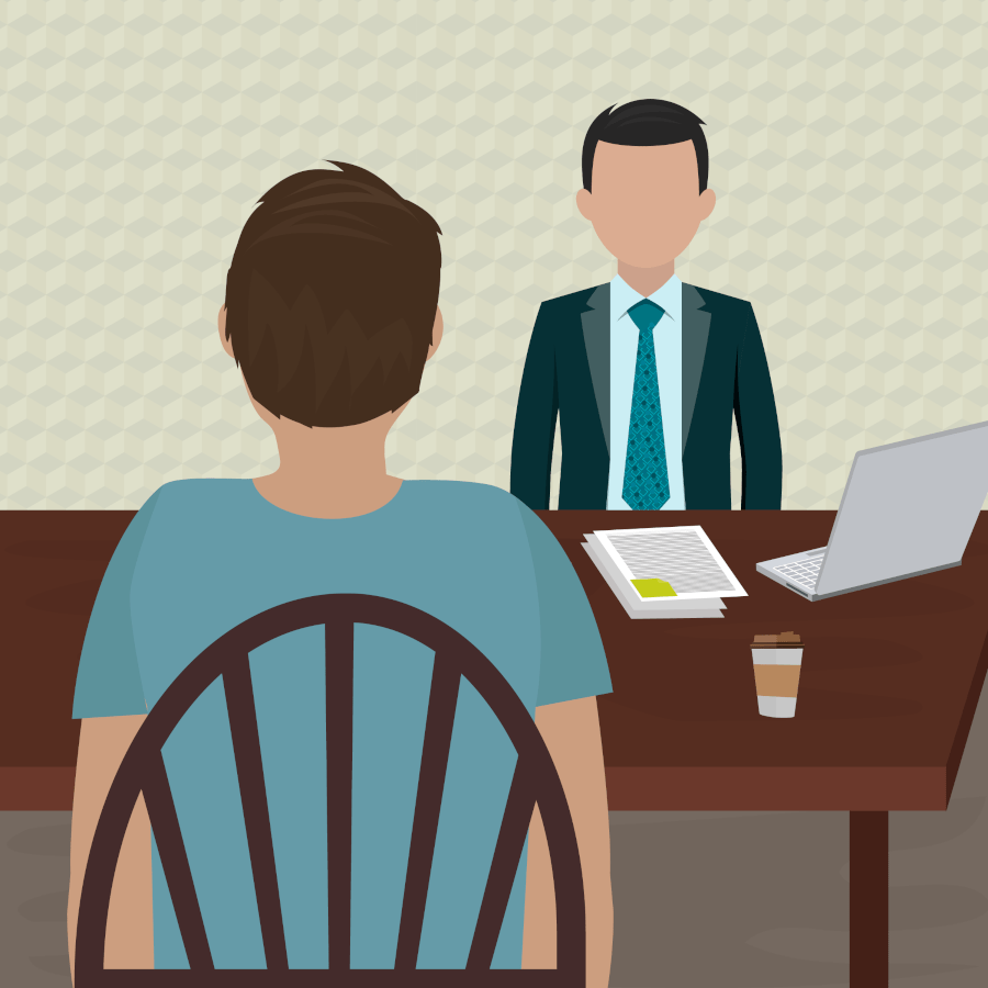 Meeting with a lawyer