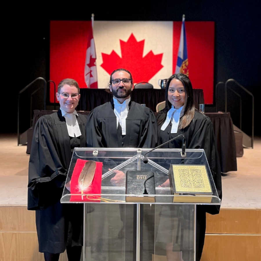 MacGillivray Law congratulates three articled clerks on their call to the Bar