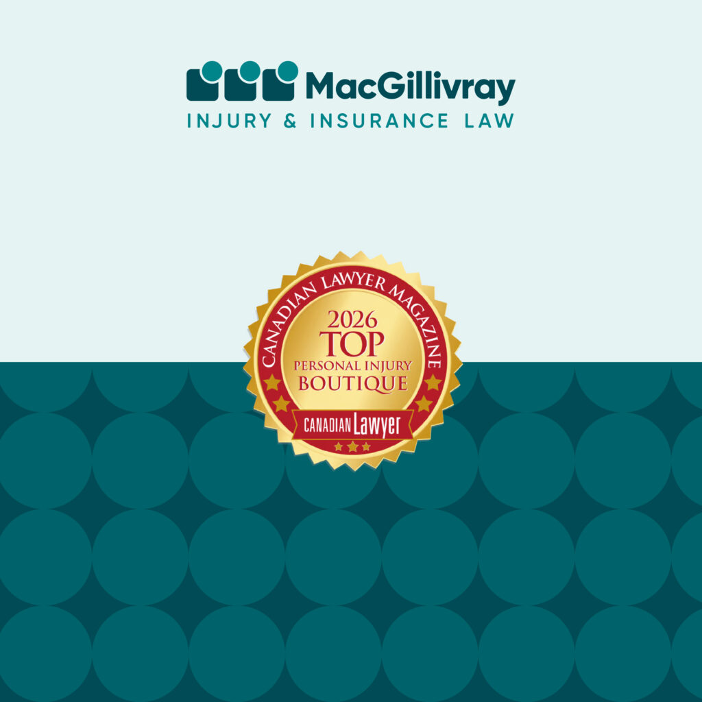 MacGillivray Injury & Insurance Law Named a 2026 Top Personal Injury Boutique