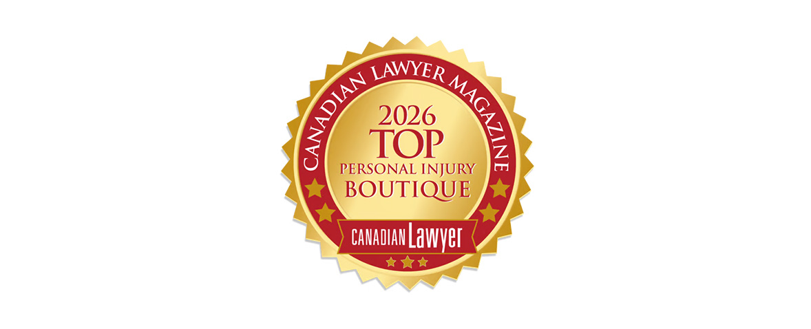 Top Personal Injury Boutique 2026 Award Badge