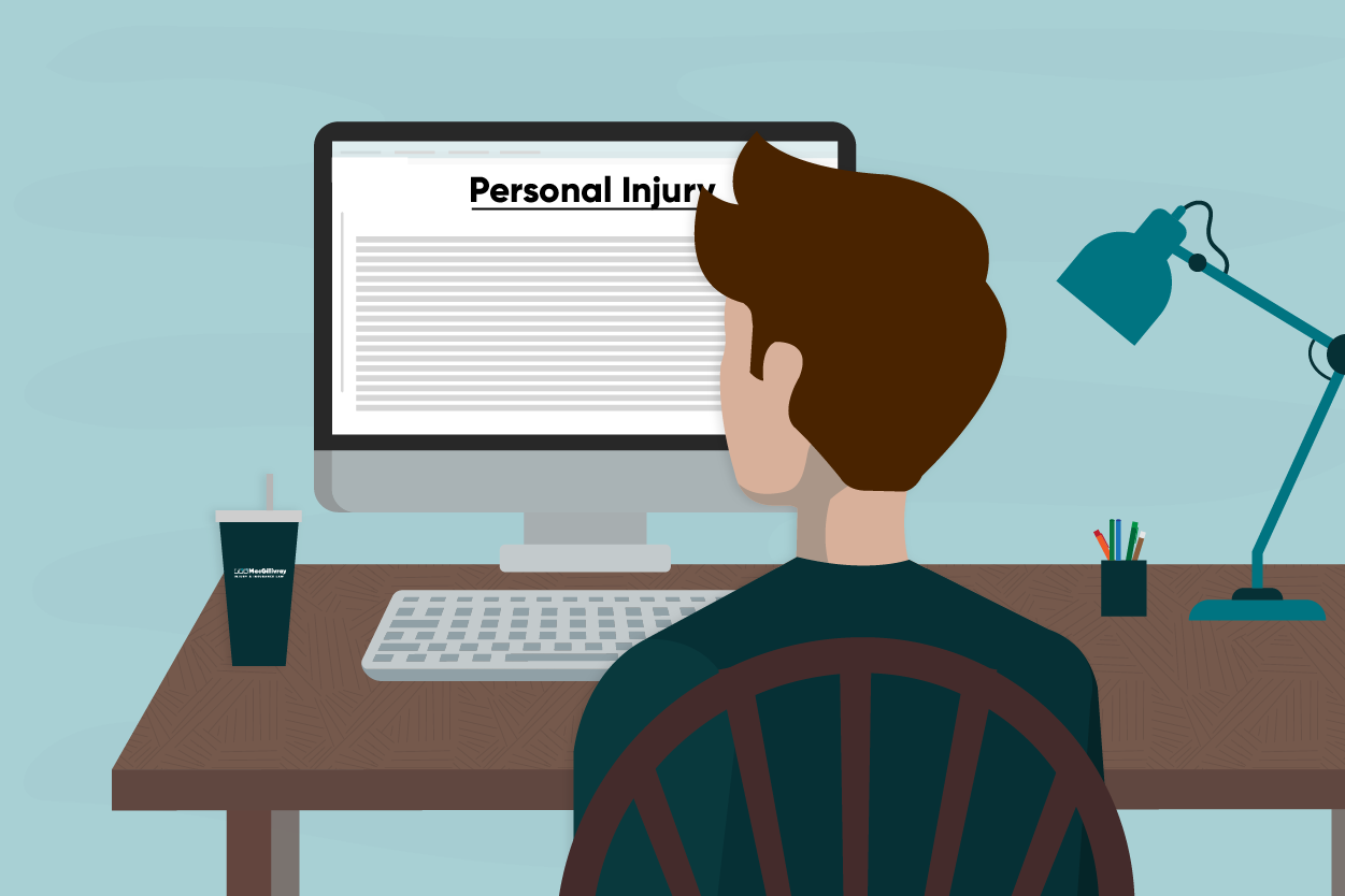 Un homme qui se renseigne sur les réclamations des blessures corporelles et des assurances